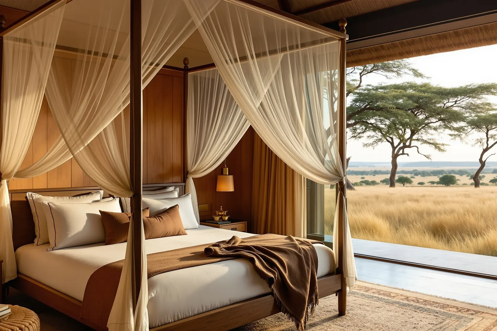 Maasai cultural coordinator hosting village visit